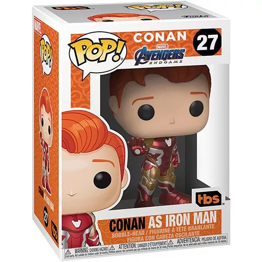 Conan as Iron Man Box