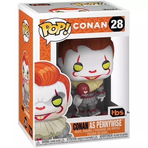 Funko Pop! Conan as Pennywise #28 Conan Child's Play 2 Box