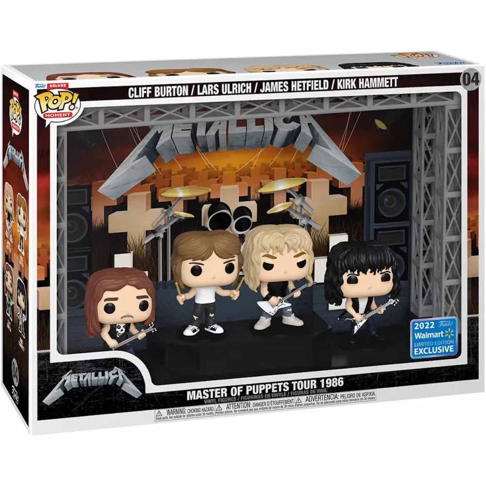 Metallica Master of Puppets Tour 1986 Box