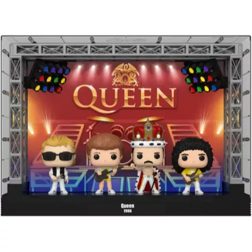 Funko Pop! Queen Wembley Stadium #06 Roger Taylor / John Deacon / Freddie Mercury / Brian May