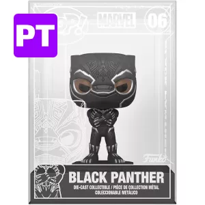 Black Panther Die-Cast #06 Funko POP! Vinyl Figure Marvel Studios Black Panther