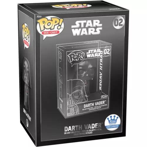 Funko Pop! Darth Vader #02 Die-cast Star Wars Vinyl Figure Box