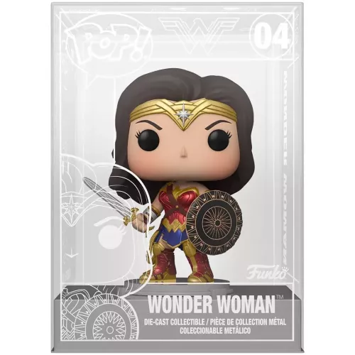 Funko Pop! Wonder Woman #04 Die-cast Vinyl Figure