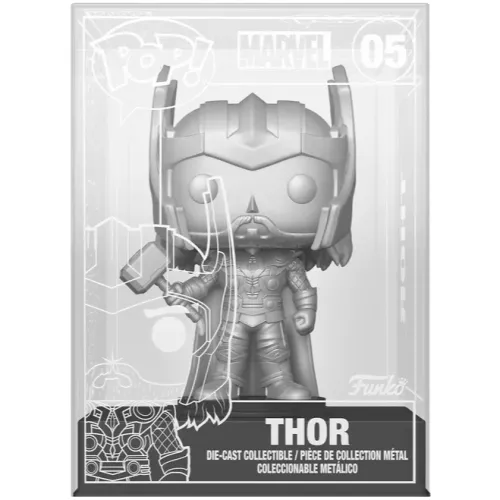 Funko Pop! Thor #05 Die-cast Chase Silver Marvel Studios Thor
