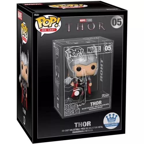 Funko Pop! Thor #05 Die-cast Marvel Studios Thor Vinyl Figure Box