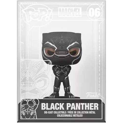 Funko Pop! Black Panther #06 Die-cast Marvel Studios Black Panther