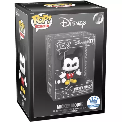 Funko Pop! Mickey Mouse #07 Die-cast Disney Vinyl Figure Box