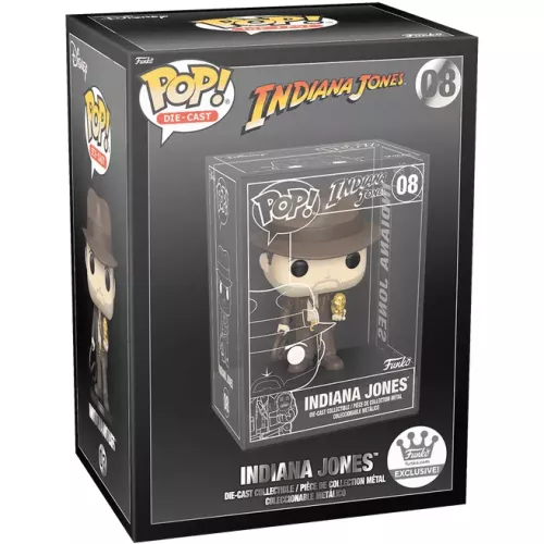 Funko Pop! Indiana Jones #08 Die-cast Vinyl Figure Box