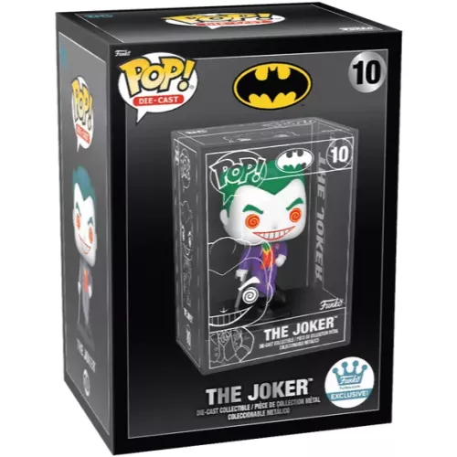 Funko Pop! The Joker #10 Die-cast Batman Vinyl Figure Box