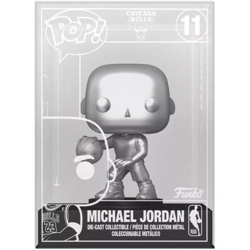 Funko Pop! Michael Jordan #11 Die-cast Chase Silver