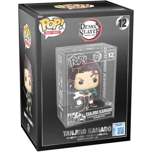 Funko Pop! Tanjiro Kamado #12 Die-cast Chase Silver Box