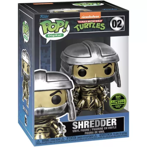 Funko Pop! Shredder #02 Nickelodeon Teenage Mutant Ninja Turtles Box