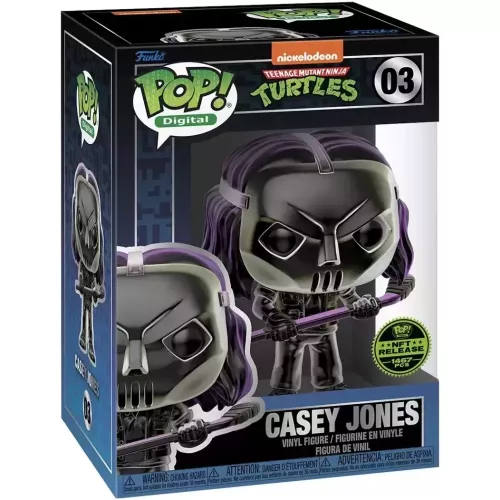 Funko Pop! Casey Jones #03 Nickelodeon Teenage Mutant Ninja Turtles Box