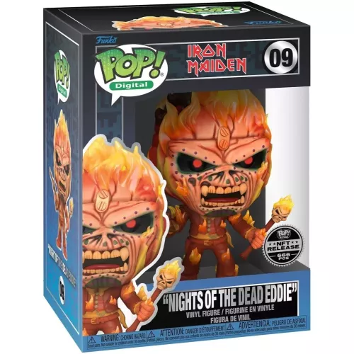 Funko Pop! "Nights of the Dead Eddie" #09 Iron Maiden Box