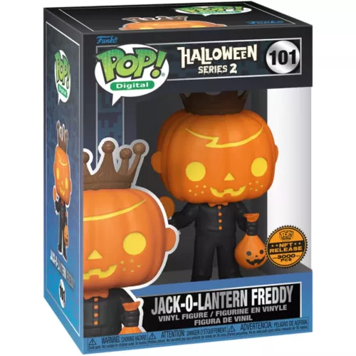 Funko Pop! Jack-O-Lantern Freddy #101 Halloween Series 2 Box