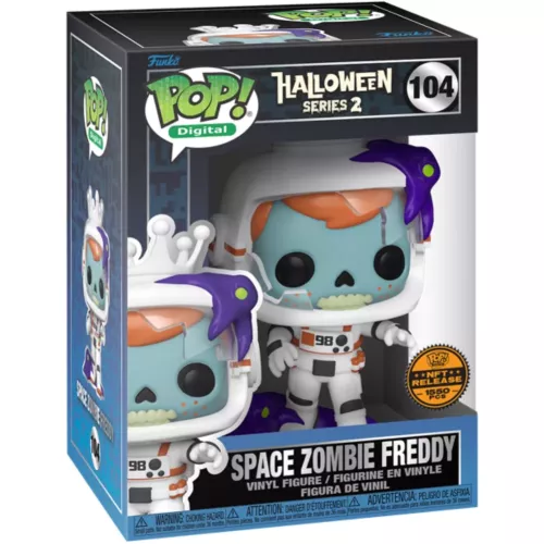 Funko Pop! Space Zombie Freddy #104 Halloween Series 2 Box