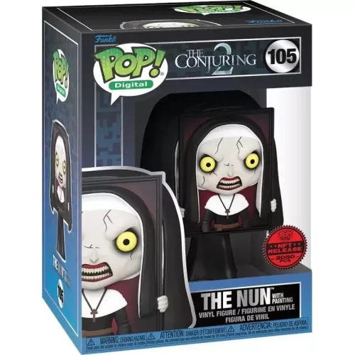 Funko Pop! The Nun with Painting #105 The Conjuring 2 Box