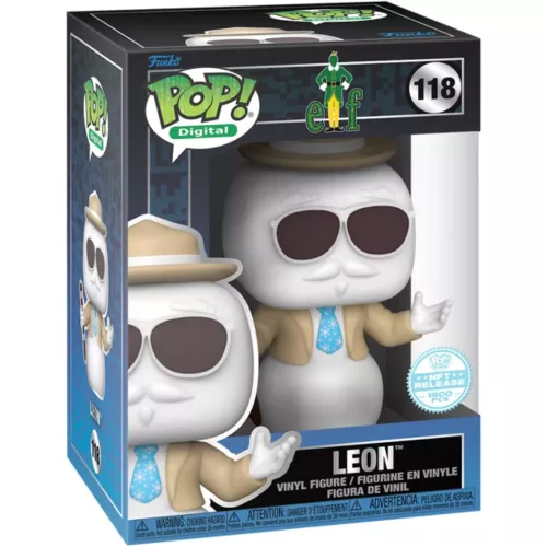 Funko Pop! Leon #118 Elf Digital Vinyl Figure Box