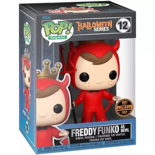 Funko Pop! Freddy Funko as Devil #12 Halloween Series Box