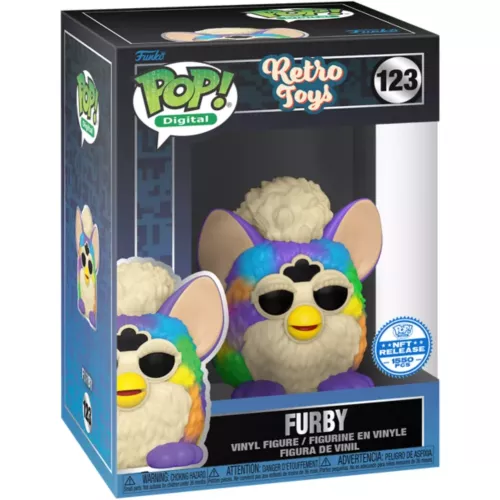 Funko Pop! Furby #123 Retro Toys Digital Vinyl Figure Box