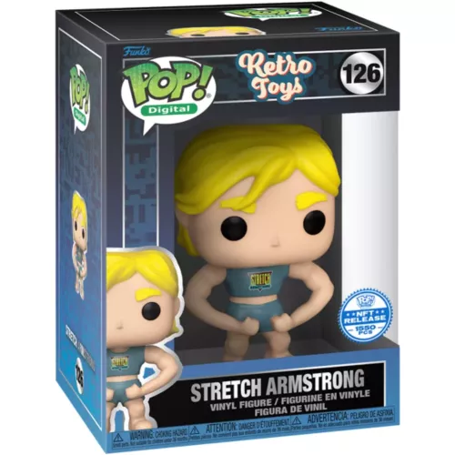 Funko Pop! Stretch Armstrong #126 Retro Toys Digital Box