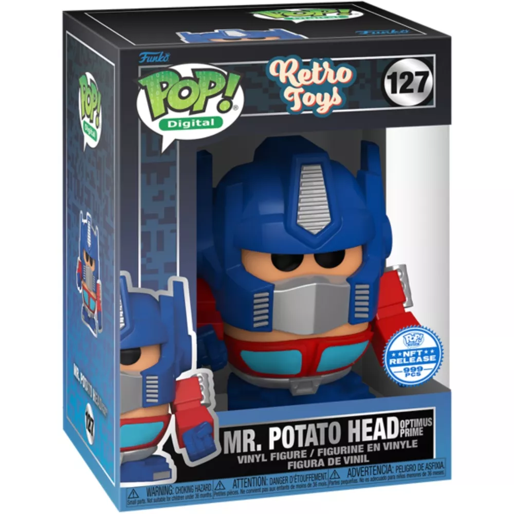 Mr. Potato Head Optimus Prime Box
