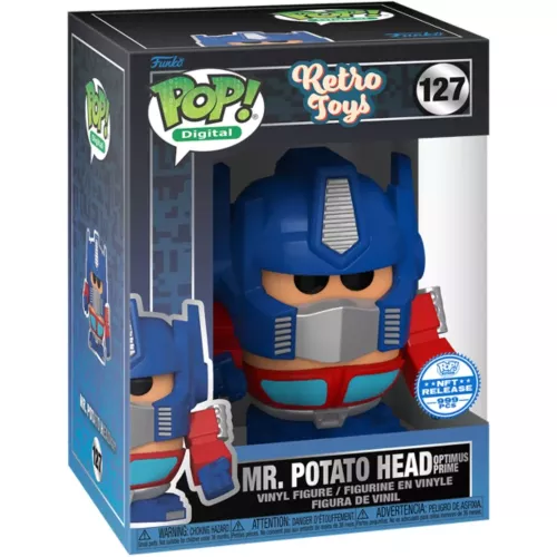 Funko Pop! Mr. Potato Head Optimus Prime #127 Retro Toys Box