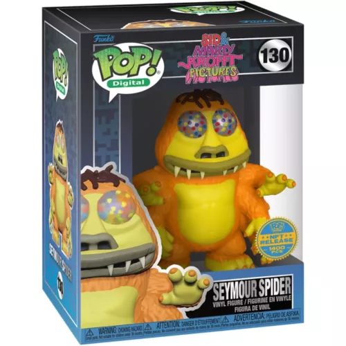 Funko Pop! Seymour Spider #130 Sid & Marty Krofft Pictures Box