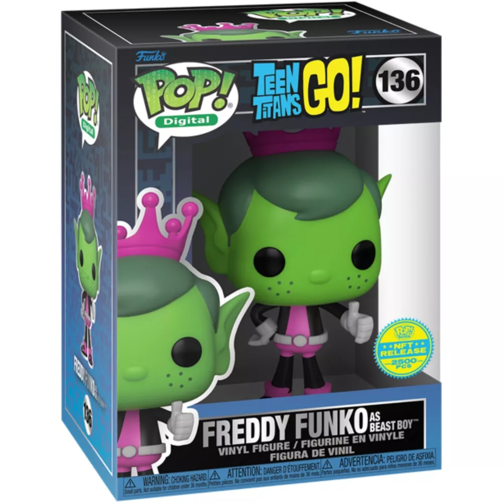Freddy Funko as Beast Boy Box