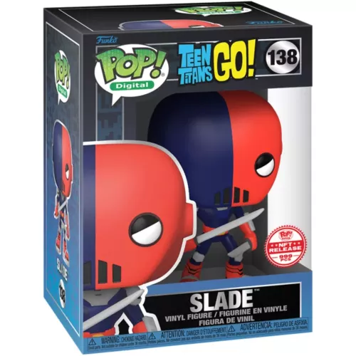 Funko Pop! Slade #138 Teen Titans Go! Digital Vinyl Figure Box