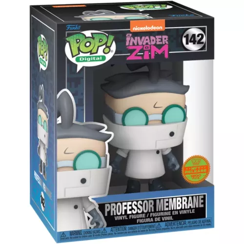 Funko Pop! Professor Membrane #142 Nickelodeon Invader Zim Box
