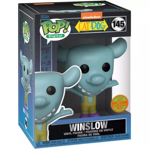 Funko Pop! Winslow #145 Nickelodeon Cat Dog Digital Box