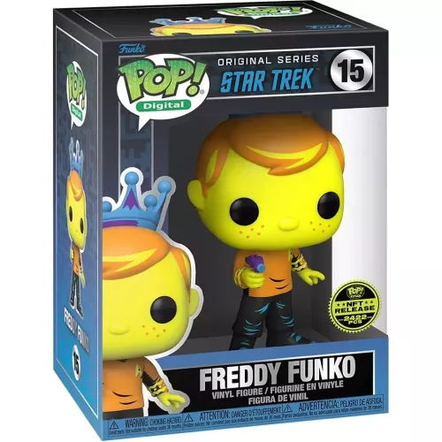 Funko Pop! Freddy Funko #15 Captain Kirk Original Series Star Trek Box