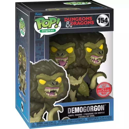 Funko Pop! Demogorgon #154 Dungeons & Dragons Digital Box