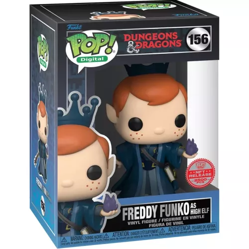 Funko Pop! Freddy Funko as High Elf Wizard #156 Dungeons & Dragons Box