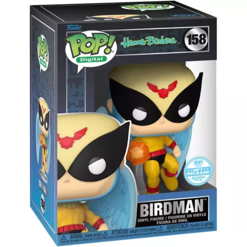 Funko Pop! Birdman #158 Hanna-Barbera Digital Vinyl Figure Box