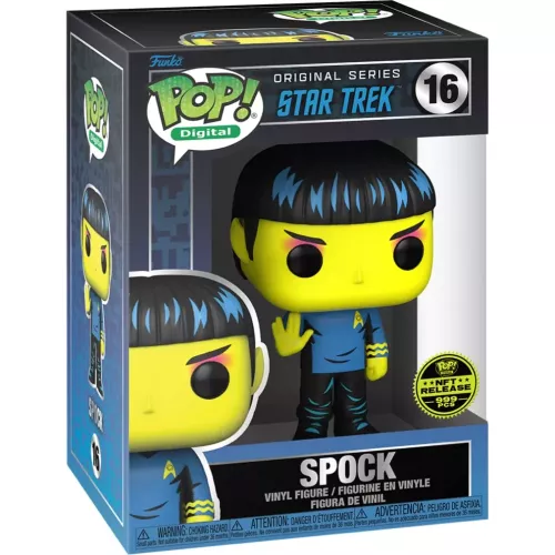 Funko Pop! Spock #16 Original Series Star Trek Digital Box