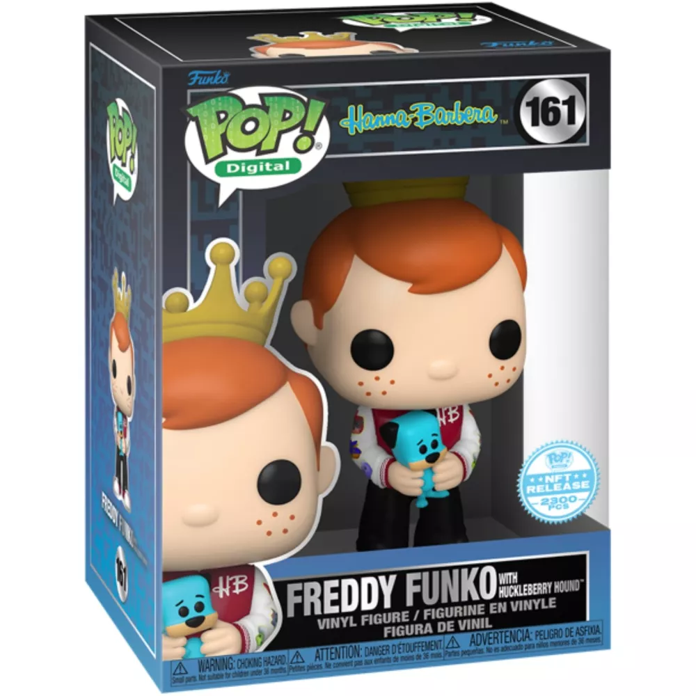 Freddy Funko with Huckleberry Hound Box