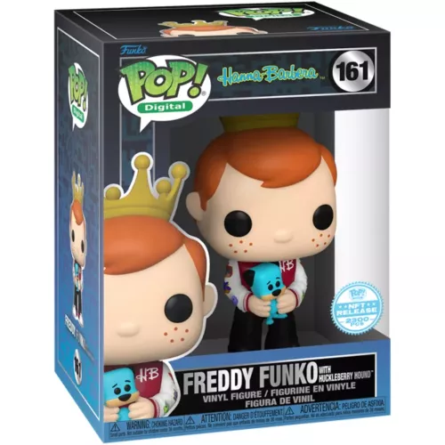 Funko Pop! Freddy Funko with Huckleberry Hound #161 Box