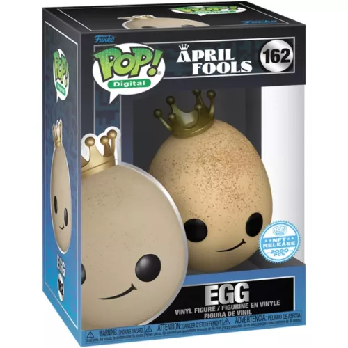 Funko Pop! Egg #162 April Fools Digital Vinyl Figure Box