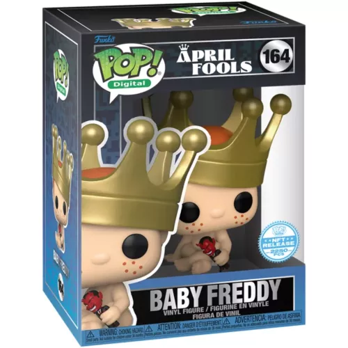 Funko Pop! Baby Freddy #164 April Fools Digital Vinyl Figure Box