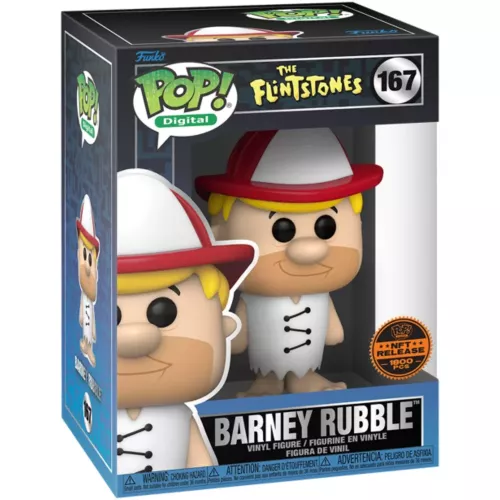Funko Pop! Barney Rubble #167 The Flintstones Digital Box