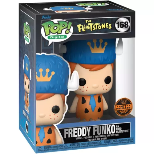 Funko Pop! Freddy Funko as Fred Flintstone #168 The Flintstones Box