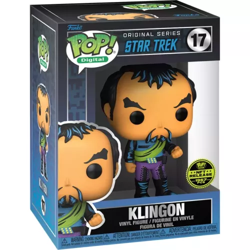 Funko Pop! Klingon #17 Original Series Star Trek Digital Box