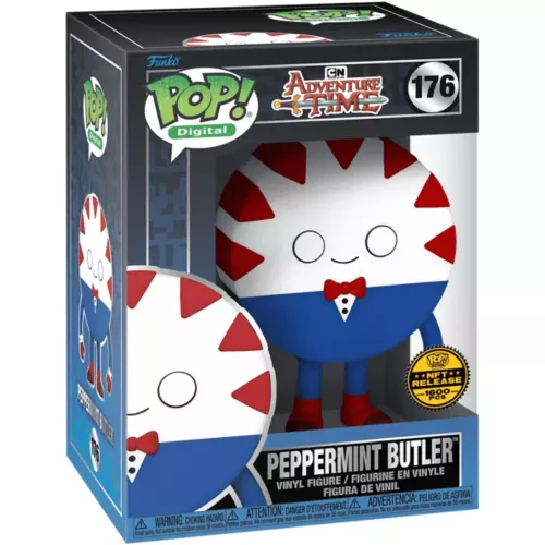 Funko Pop! Peppermint Butler #176 Cartoon Network Adventure Time Box