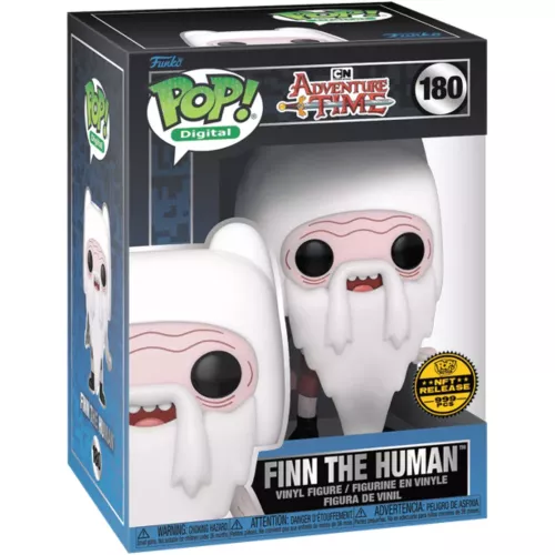 Funko Pop! Finn the Human #180 Cartoon Network Adventure Time Box
