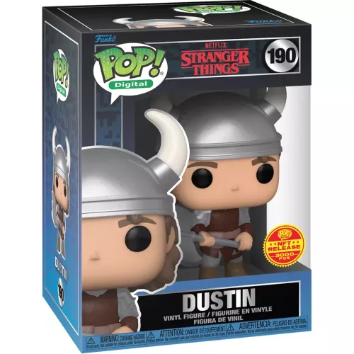 Funko Pop! Dustin #190 Netflix Stranger Things Digital Box