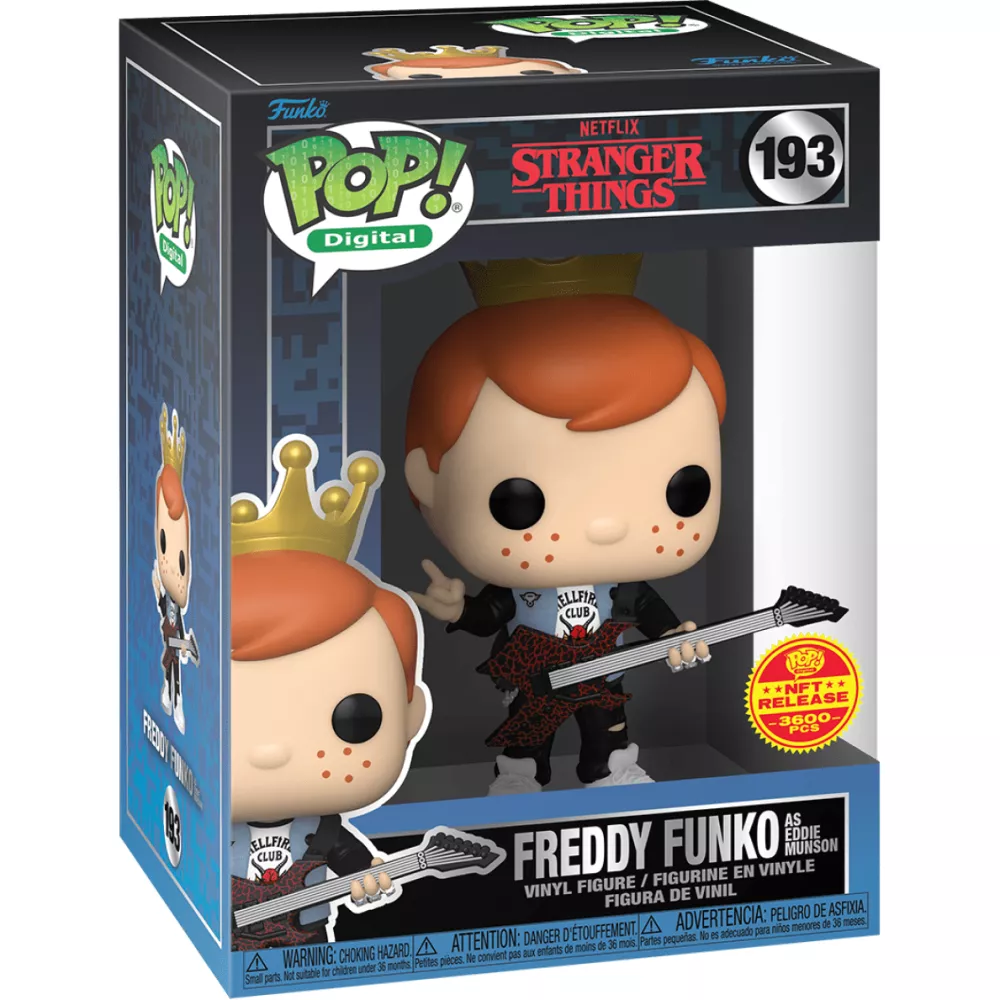 Freddy Funko as Eddie Munson Box