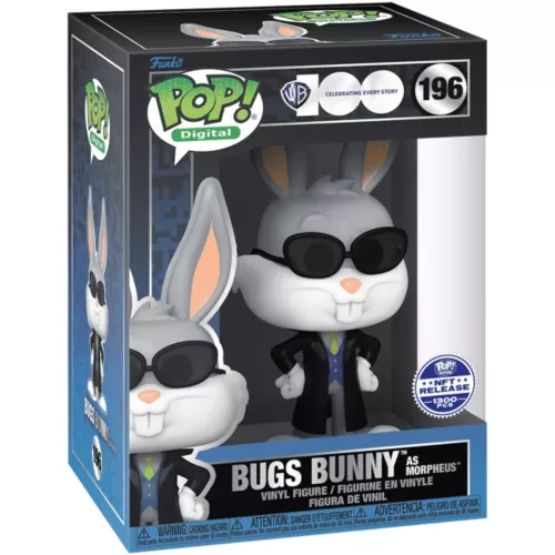 Funko Pop! Bugs Bunny as Morpheus #196 Warner Bros. 100 Celebrating Every Story Box