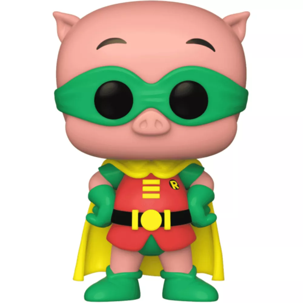 Porky Pig as Robin